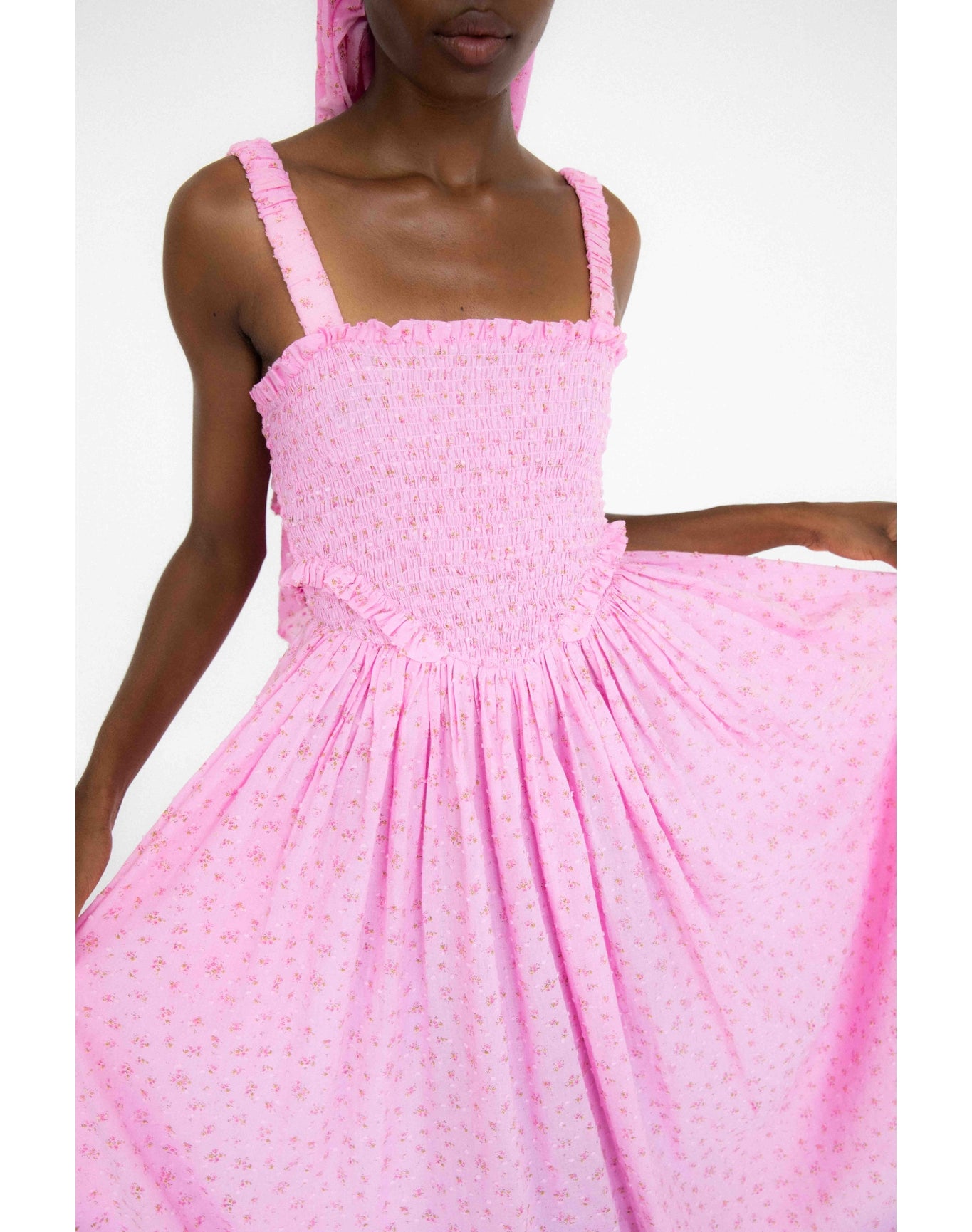 Amelie Dress | Pink Floral