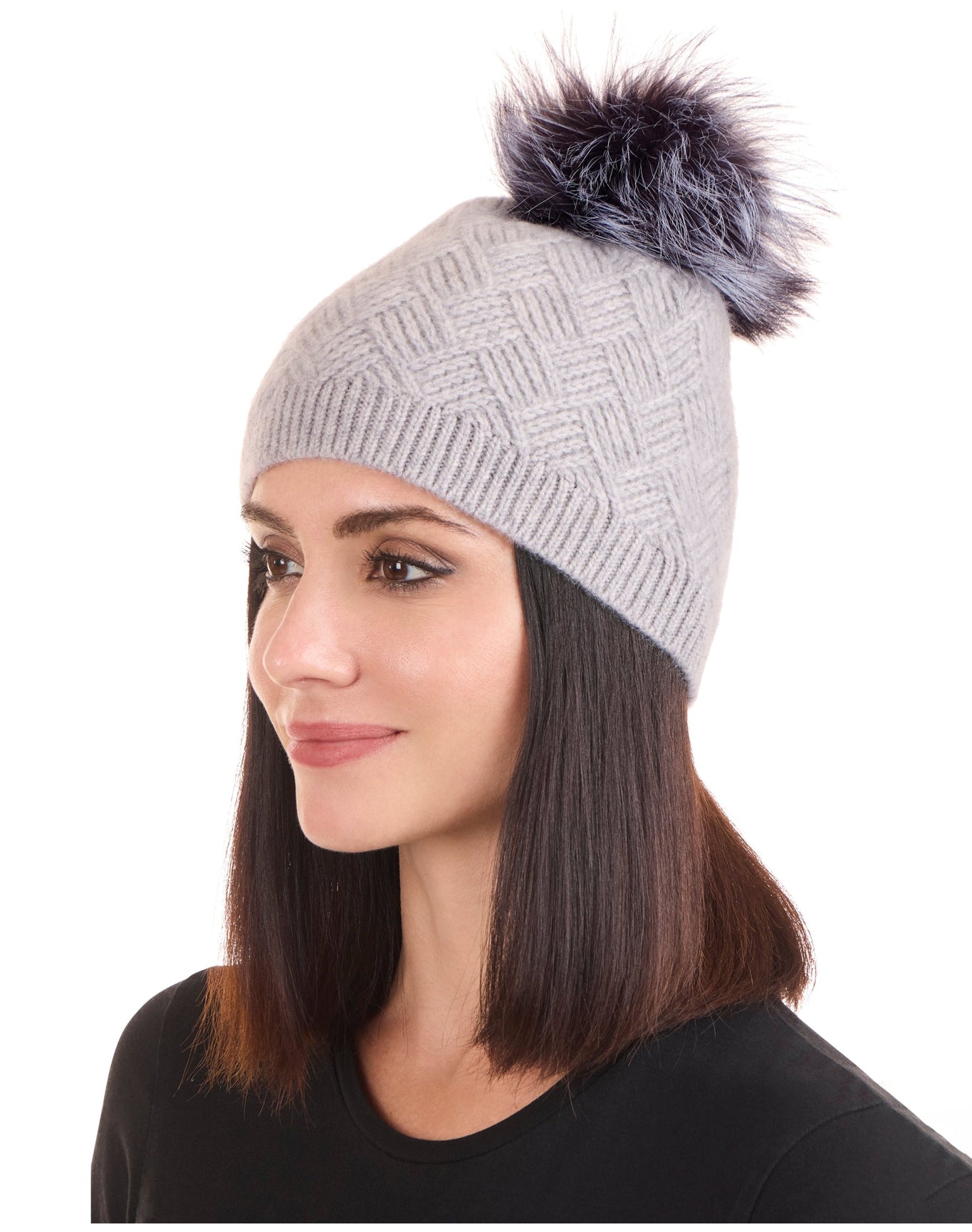 Amicale Cashmere | Women | Women's Hat | Grey