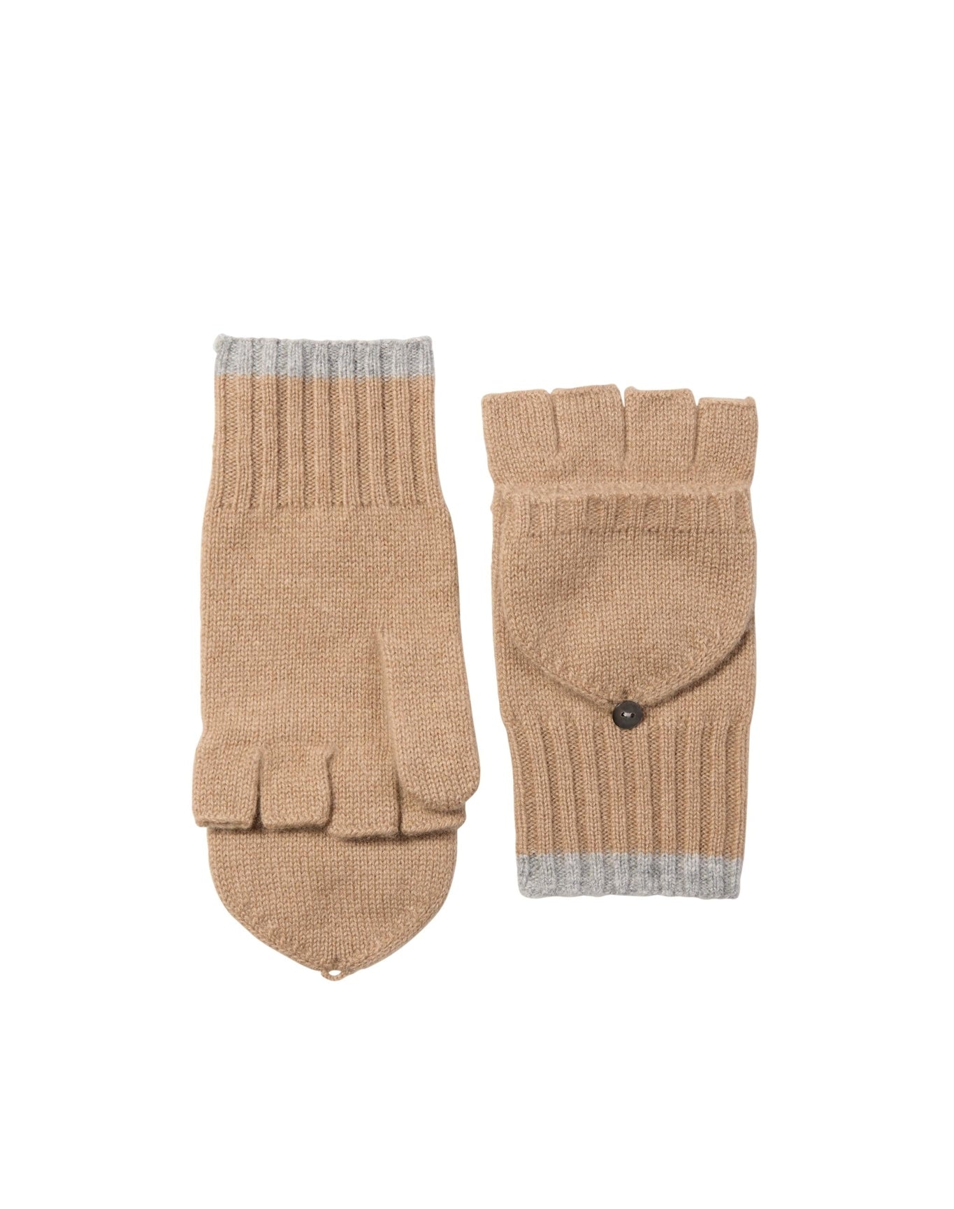 Amicale Cashmere | Women | Pop Top Glove | Camel