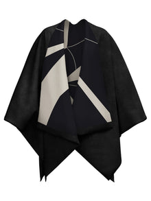 Amy Reversible Poncho | Fama Noir