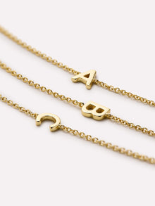 Ana Luisa Jewelry Bracelets Charm Bracelets Initial Bracelet Letter Bracelet Sterling Silver