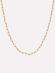 Ana Luisa Jewelry Necklaces Chain Link Chain Necklace Laura Slim Gold