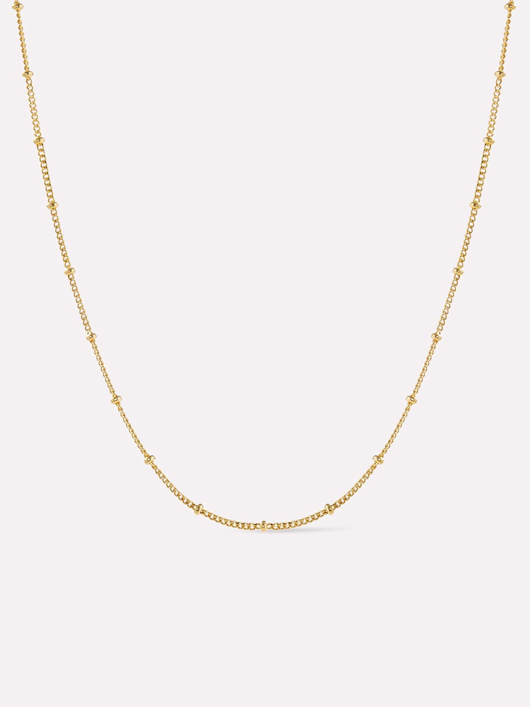 Ana Luisa Jewelry Necklaces Layered Necklaces Small Ball Chain Necklace Ana Gold