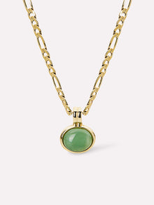 Gemstone Necklace | Meesh | 14K Gold Plated