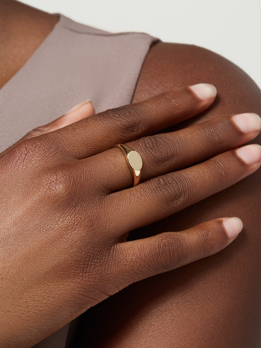 Signet Ring - Cody | 14K Gold on Brass