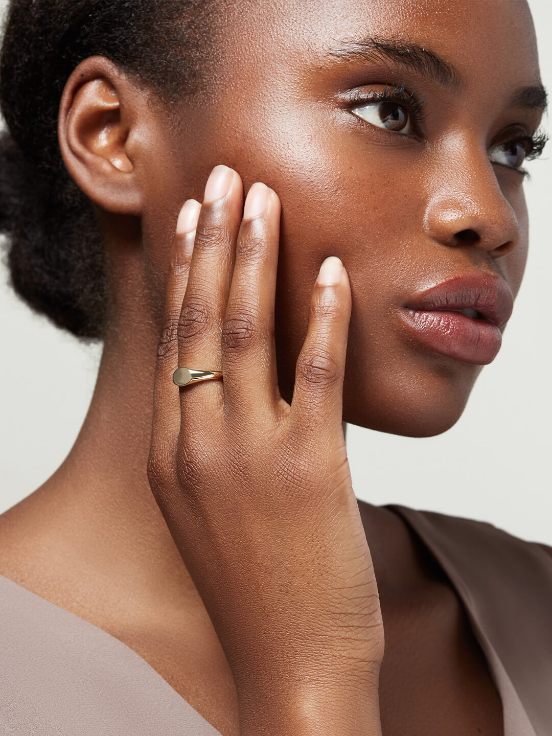 Signet Ring - Cody | 14K Gold on Brass