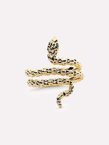 Ana Luisa Jewelry Rings Medium Bands Gold Snake Ring Petra Gold