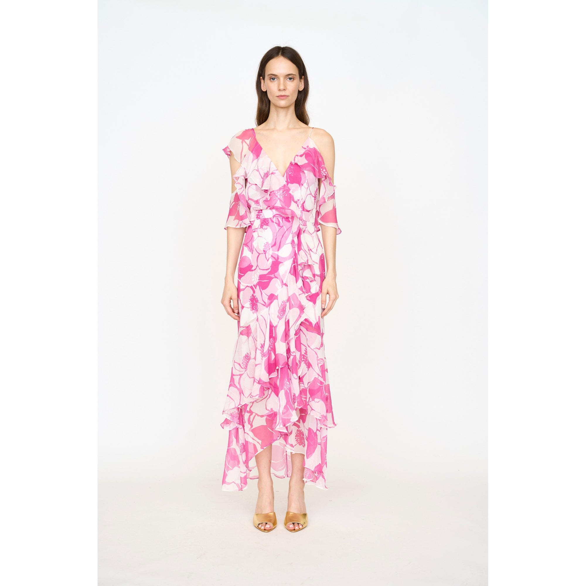 Anabelle Dress | Pink Chelsea Floral