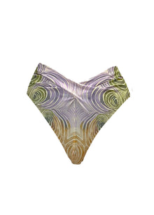 Akacia Long Sleeve Bikini Bottom | Woodgrain