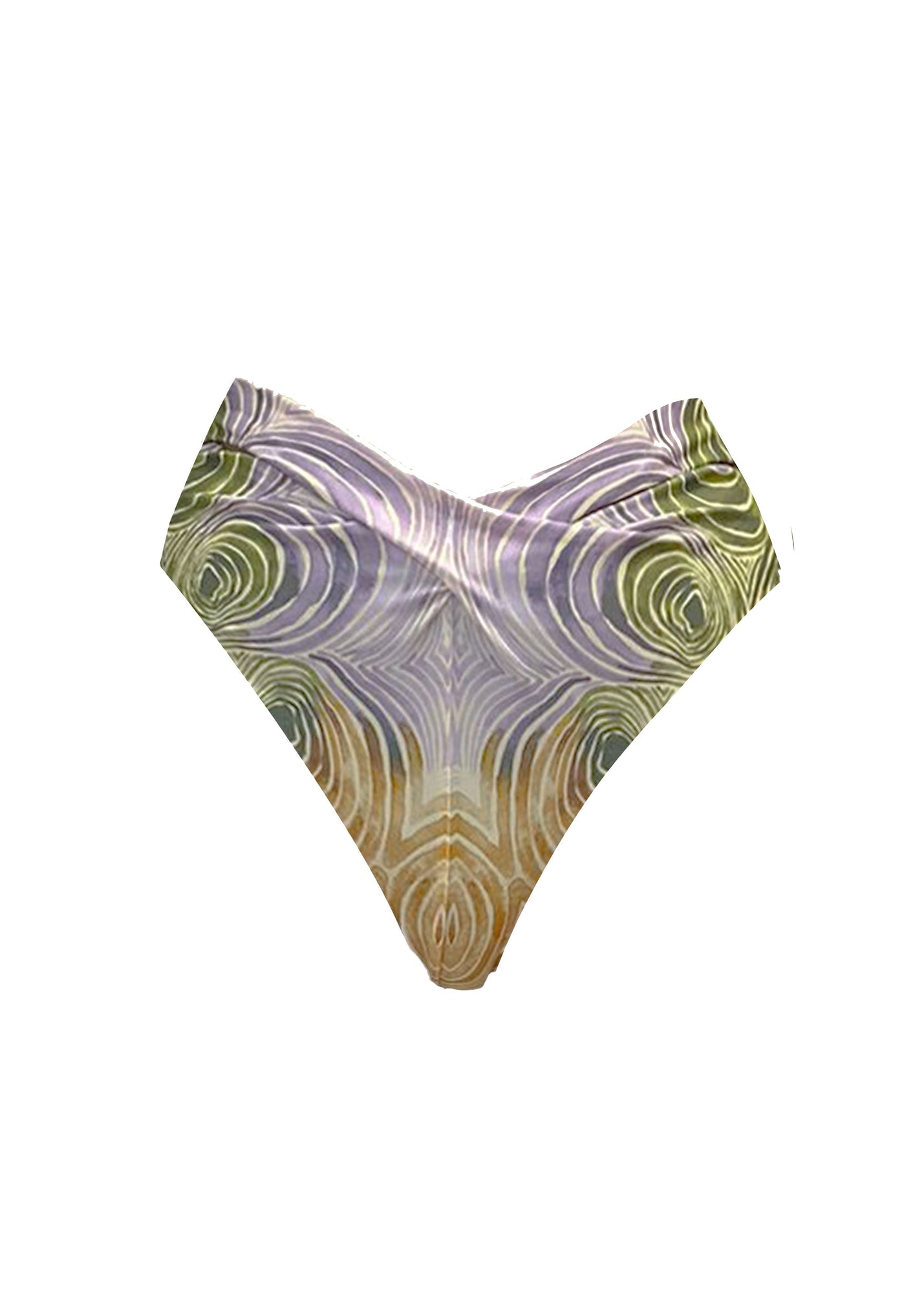 Akacia Long Sleeve Bikini Bottom | Woodgrain