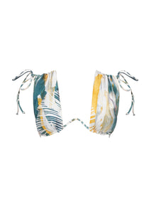 Menasa High Rise Bikini Bottom | Abstract Bark