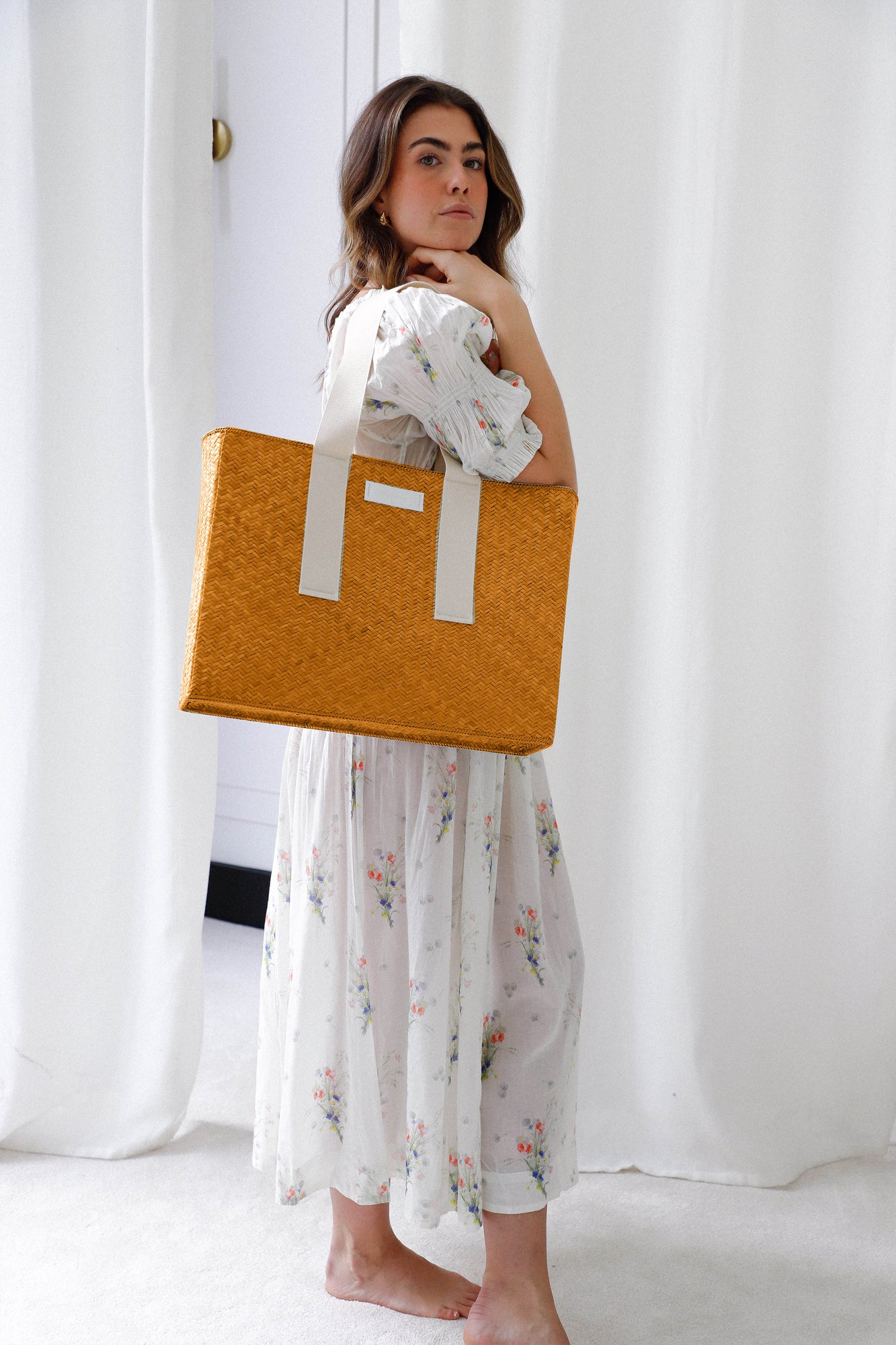 Canvas Anissa | Large Tote | Camel