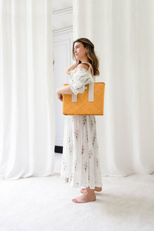 Canvas Anissa | Small Tote | Camel