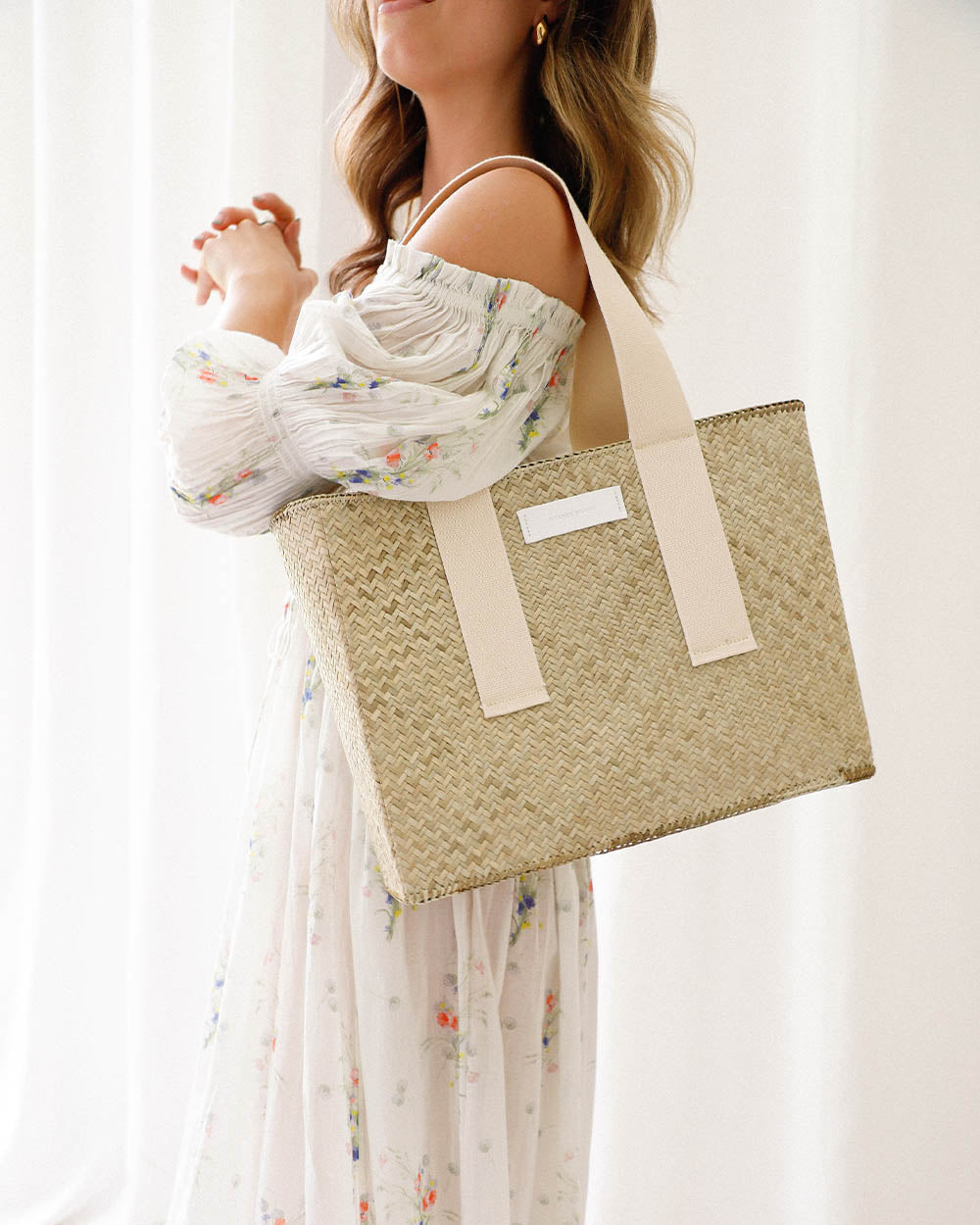 Canvas Anissa | Small Tote | Natural