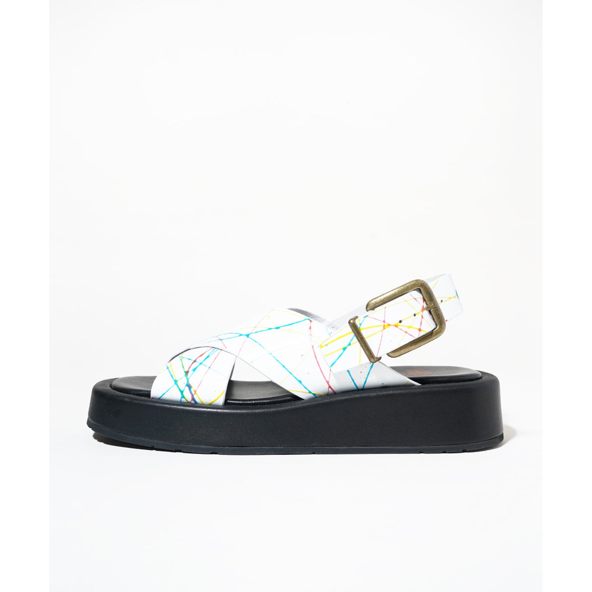 Anto Flatform Slingback Sandal | Splatter