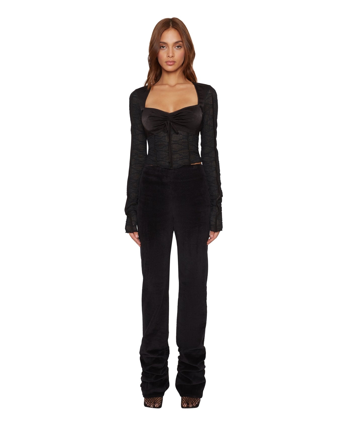 Archangel Swirl Top | Black