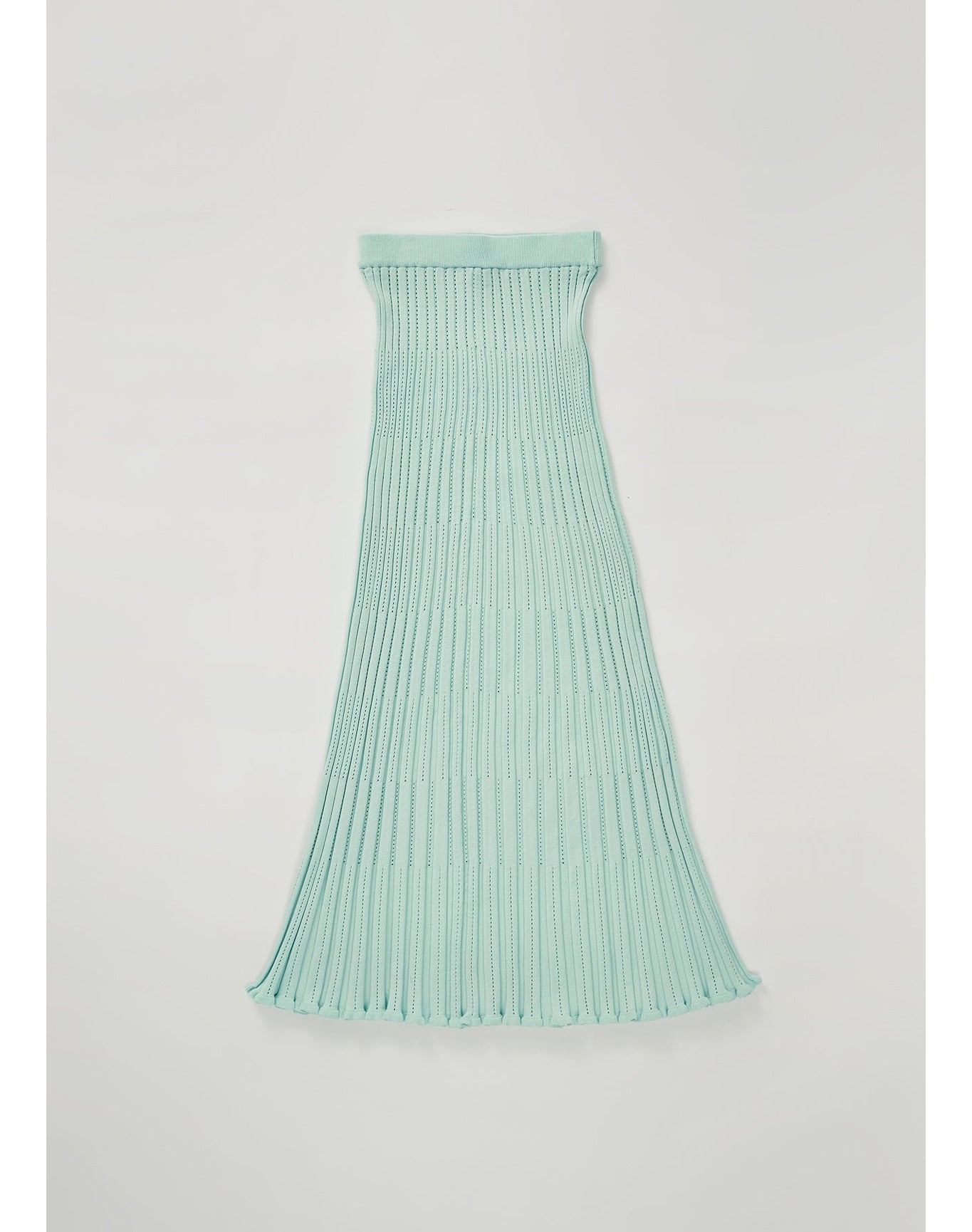Aria | Knitted Maxi Skirt | Mint