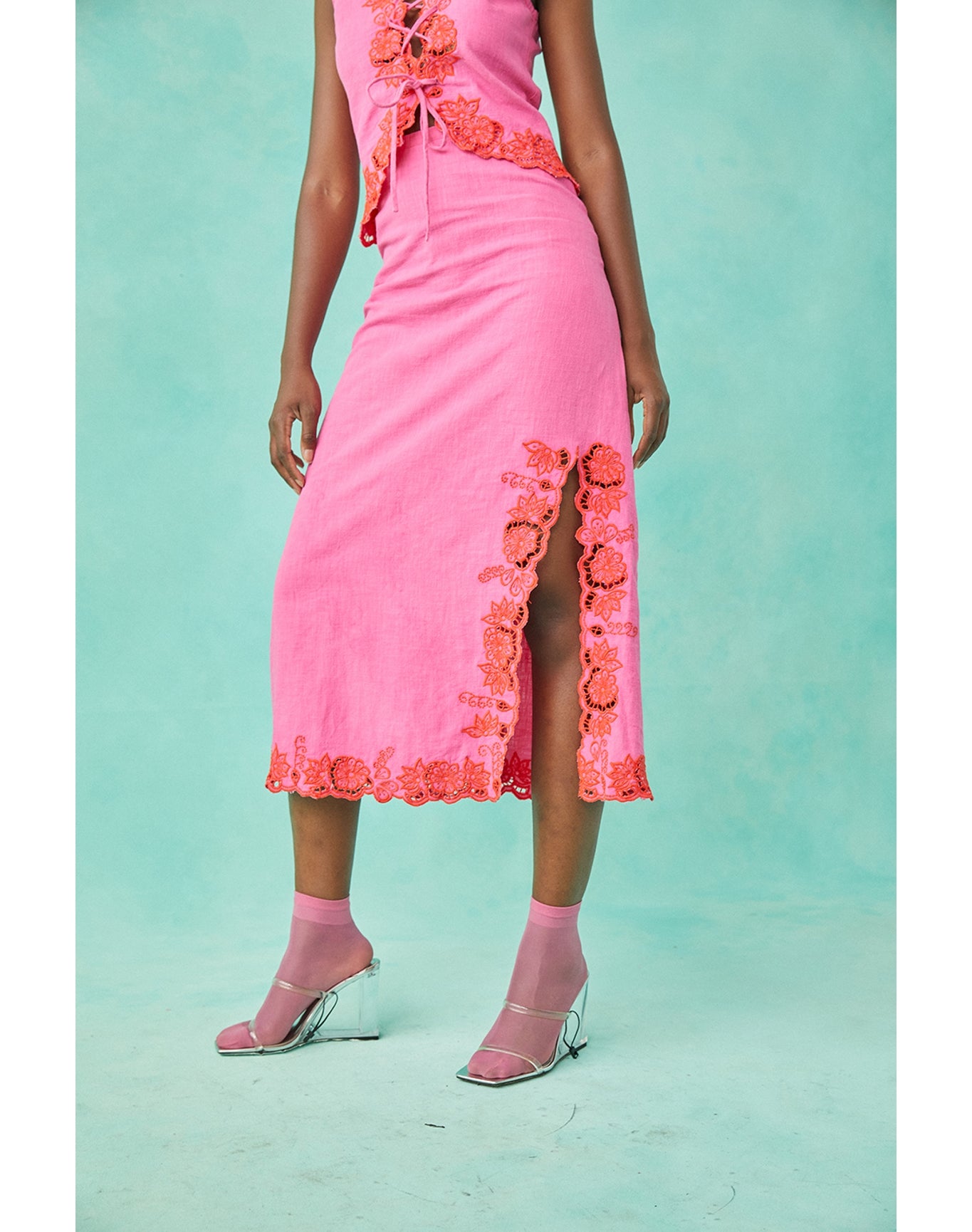 Arpi Skirt | Magenta