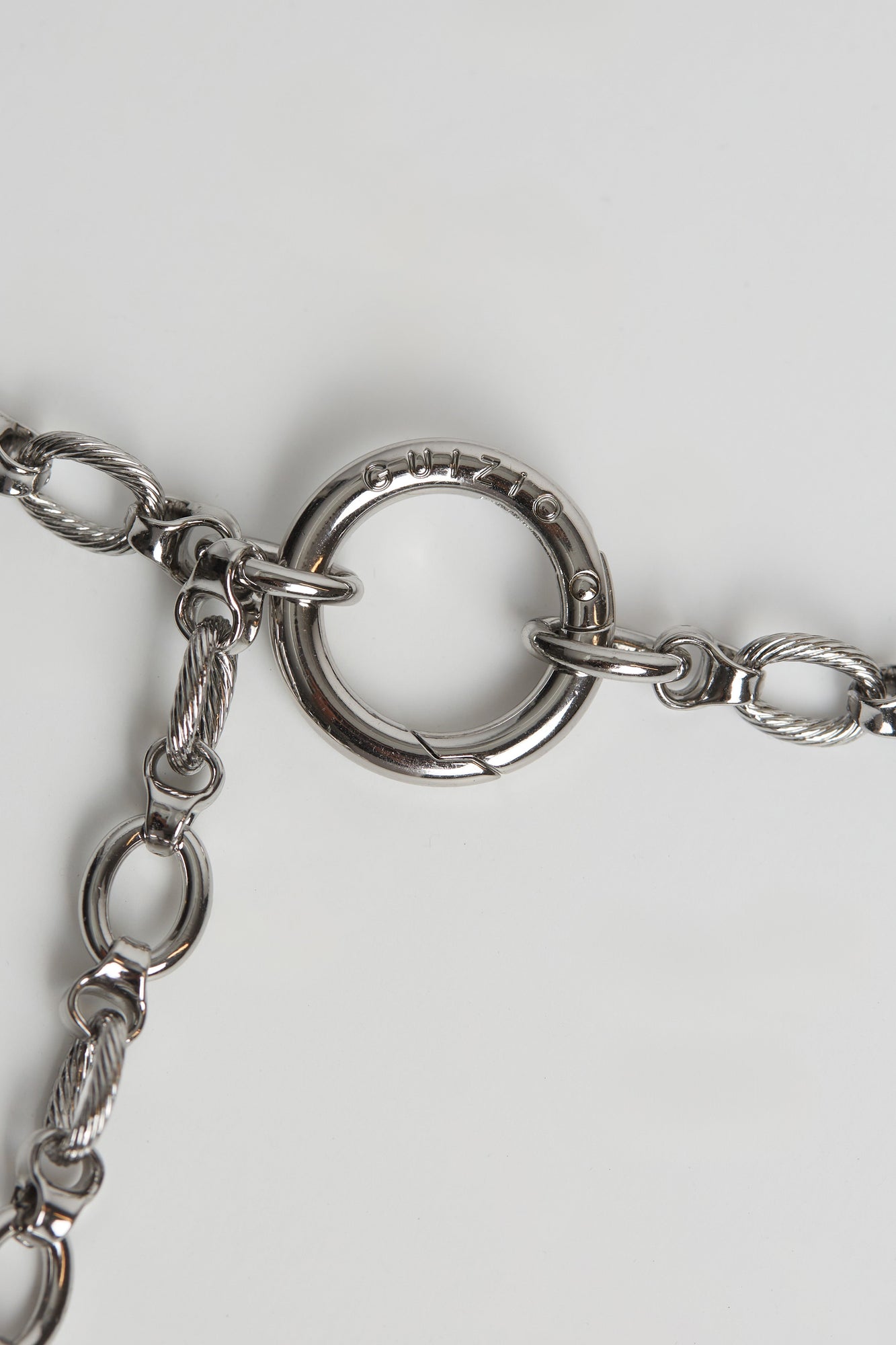 Saint Tropez Chain Belt - Silver
