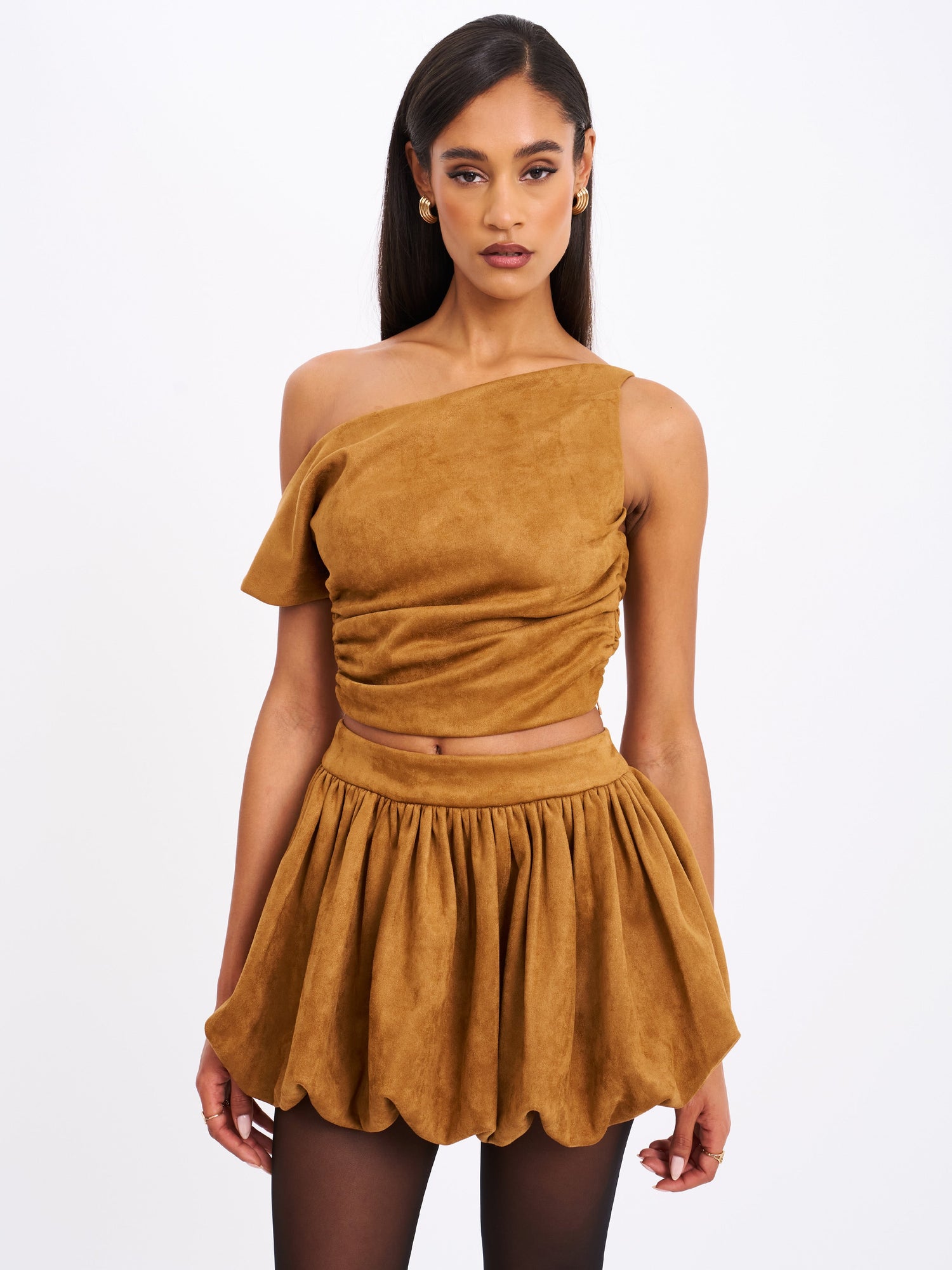 Miss Circle | Yuna Bubble Hem Skirt