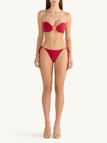 Mia String Bikini Bottom | Rossa