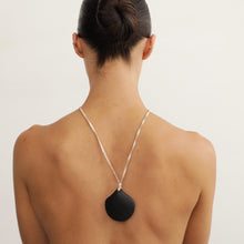 Aster Necklace | Black Ceramic Shell