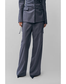Athalia Trouser | Stone Grey