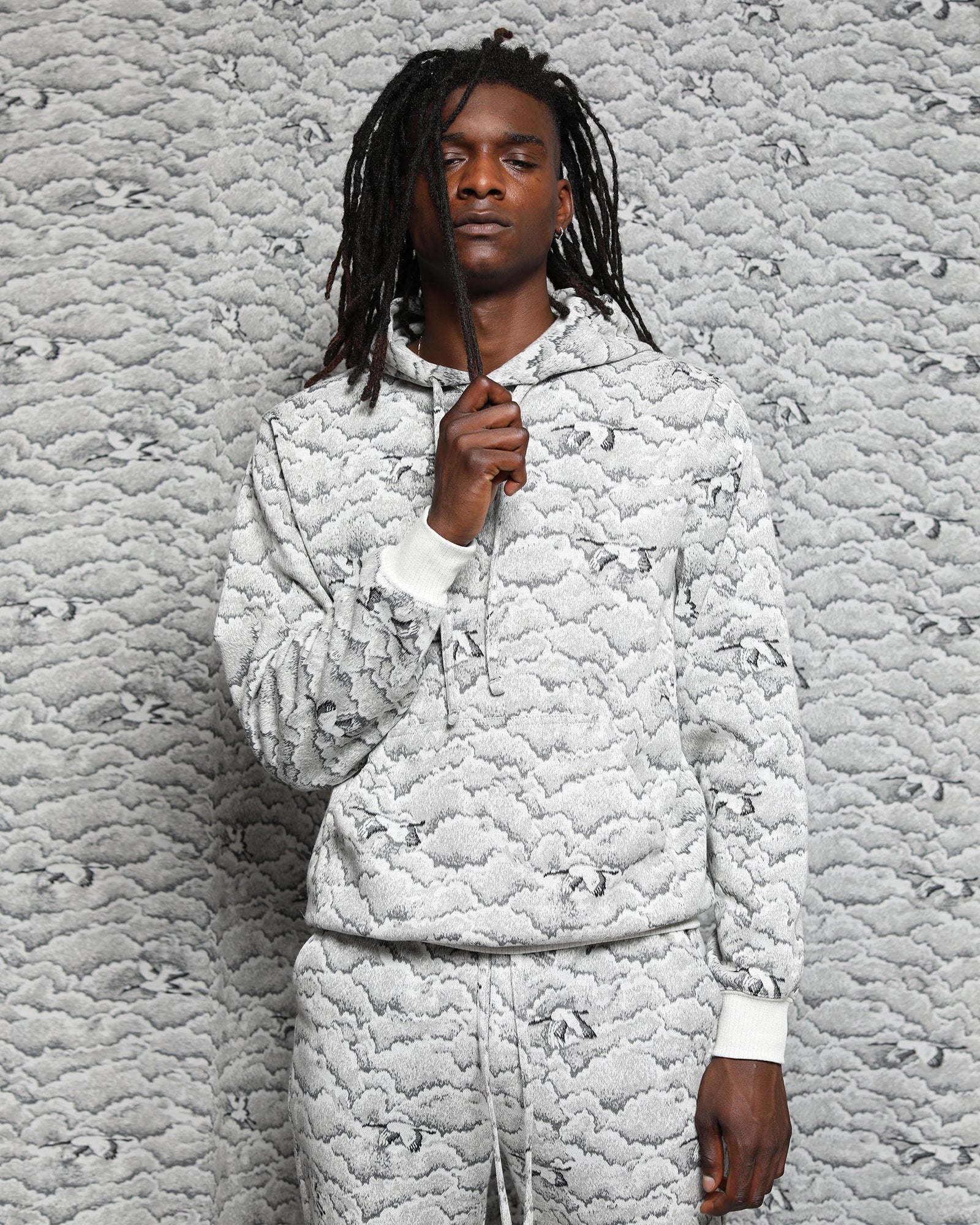 Atmosphere Hyper Reality Knit Hoodie-Mens-Twenty