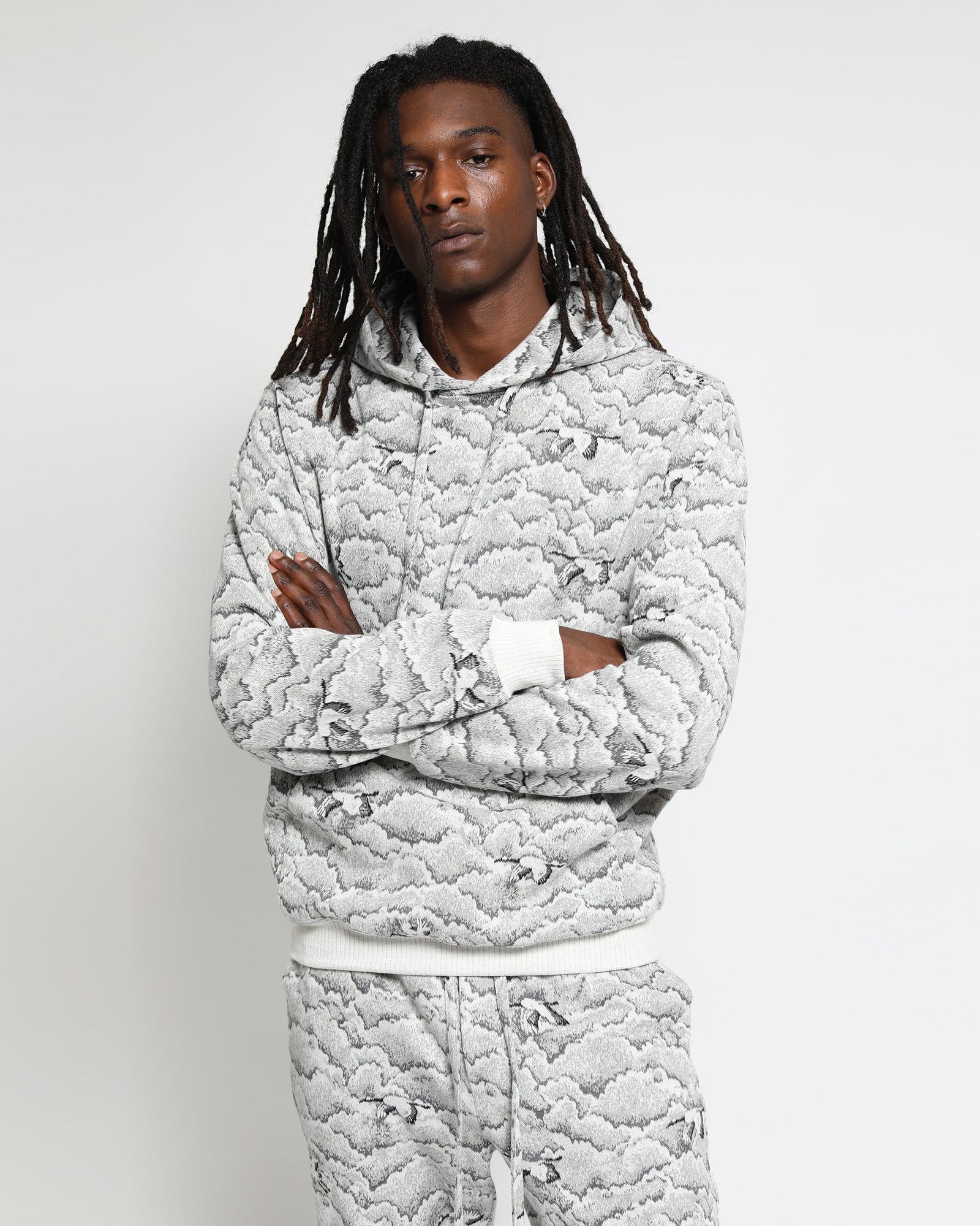 Atmosphere Hyper Reality Knit Hoodie-Mens-Twenty