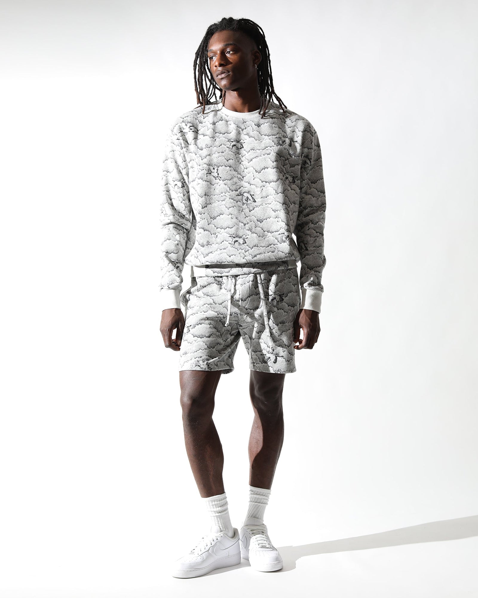 Atmosphere Hyper Reality Knit Shorts-Mens-Twenty