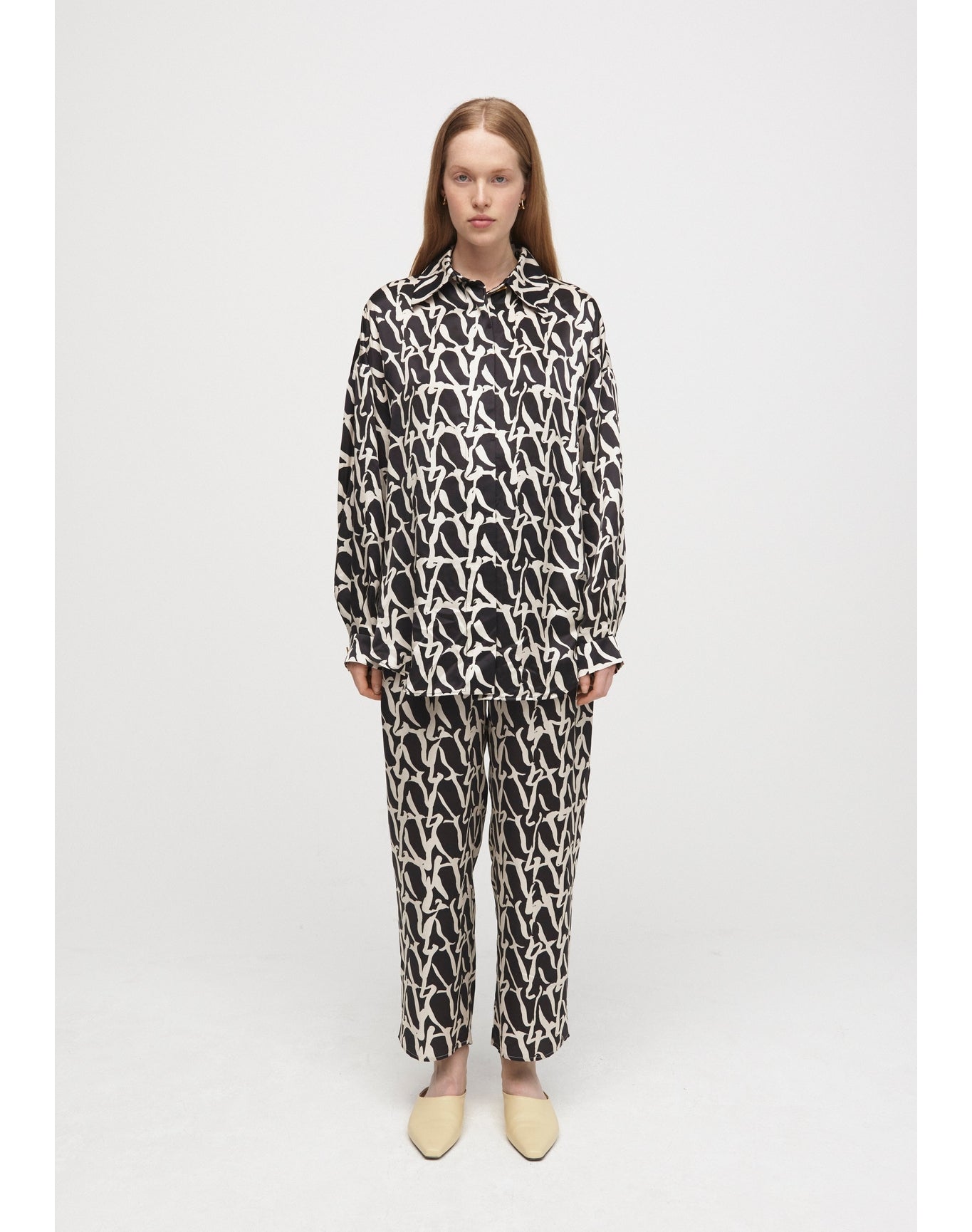 Aurella | Drawstring Pants | Oreo