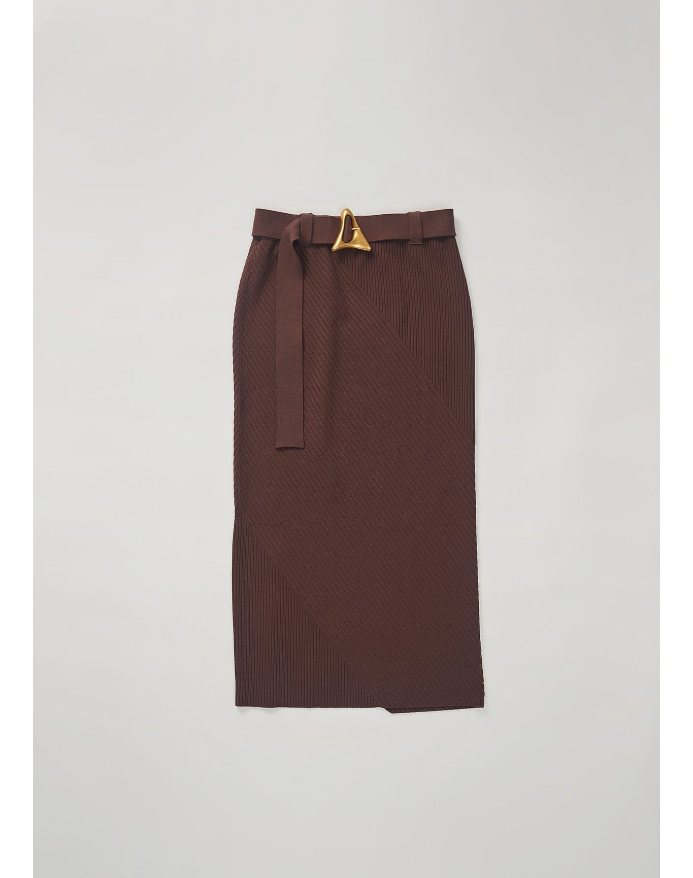 Avalon | Knitted Skirt | Dark Chocolate