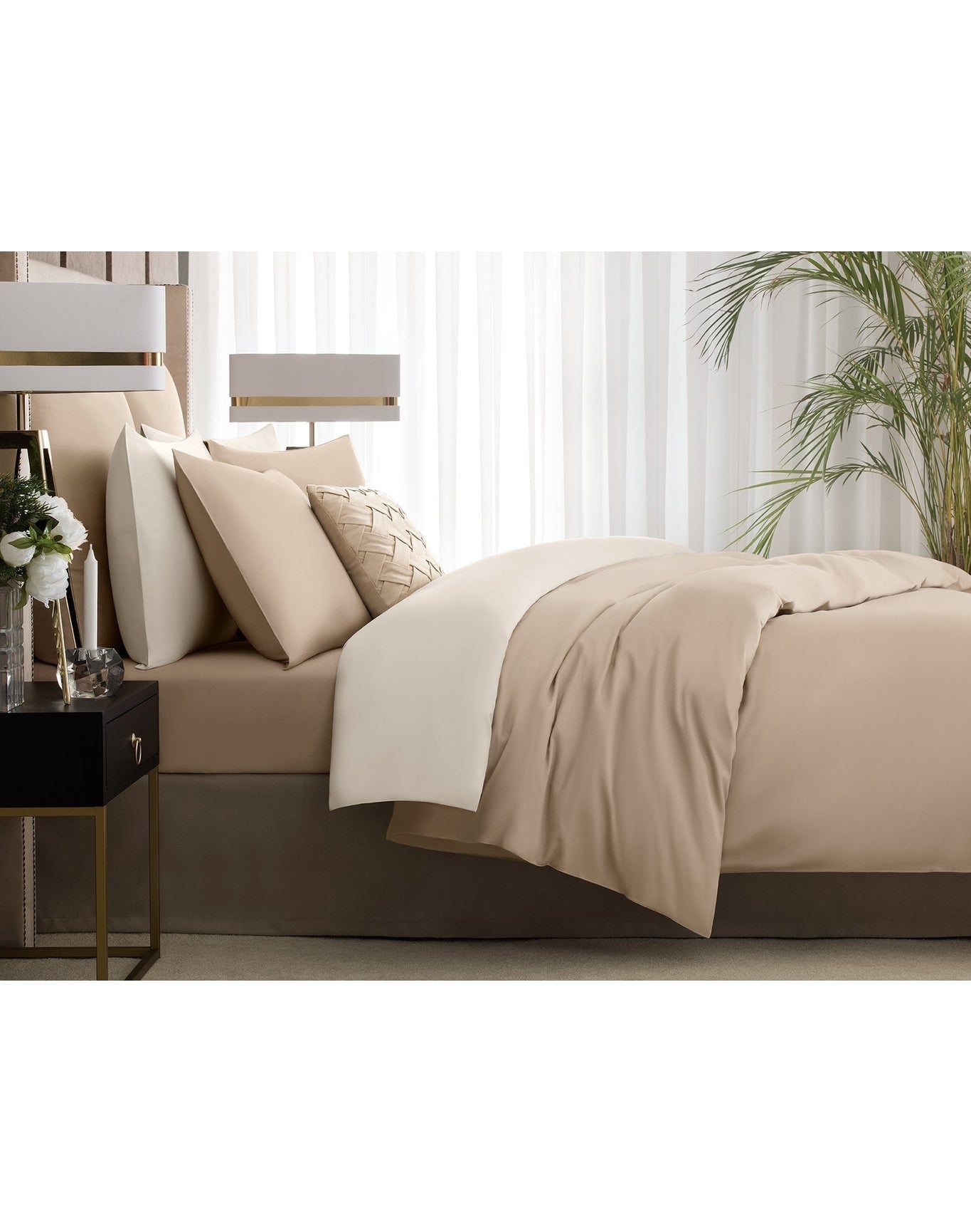 Avari Flat Sheet | Beige