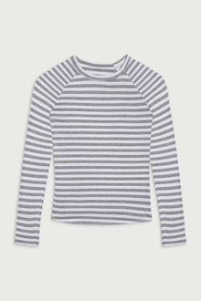 Avenue cotton long sleeve shirt hazy stripe