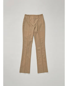 Aves | Slim Tailored Wool Pants | Clay