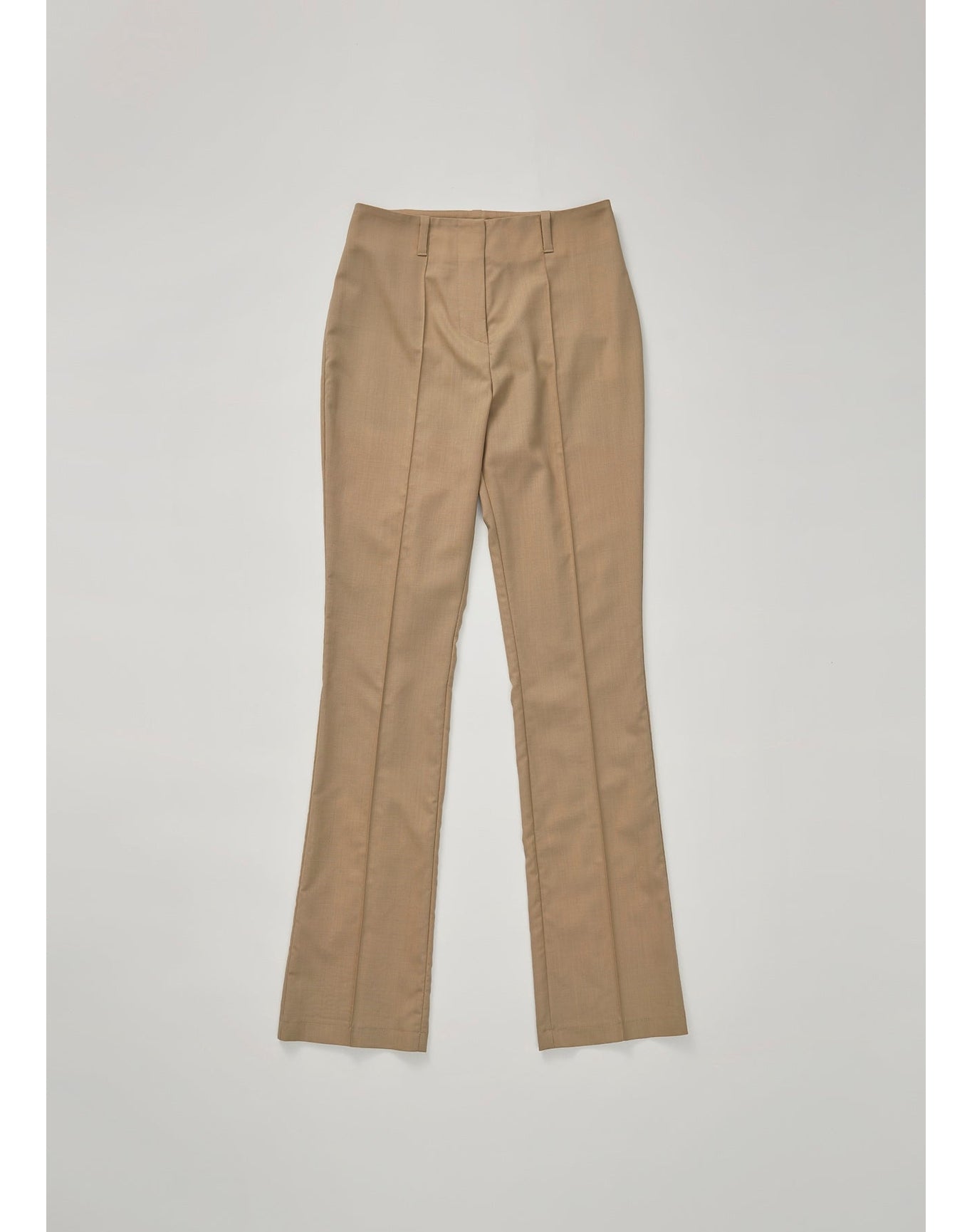 Aves | Slim Tailored Wool Pants | Clay
