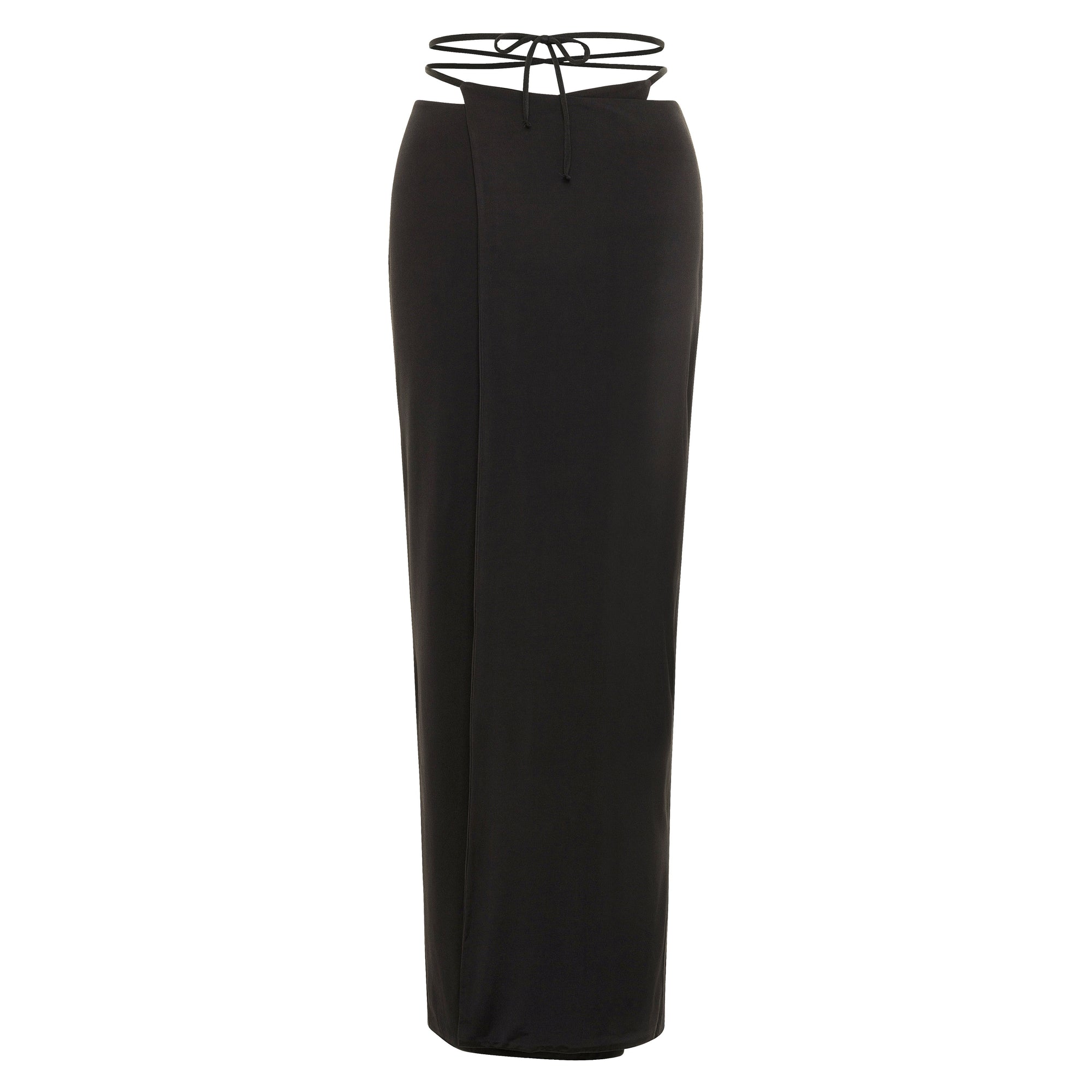 Avi Skirt | Black Jersey Matte