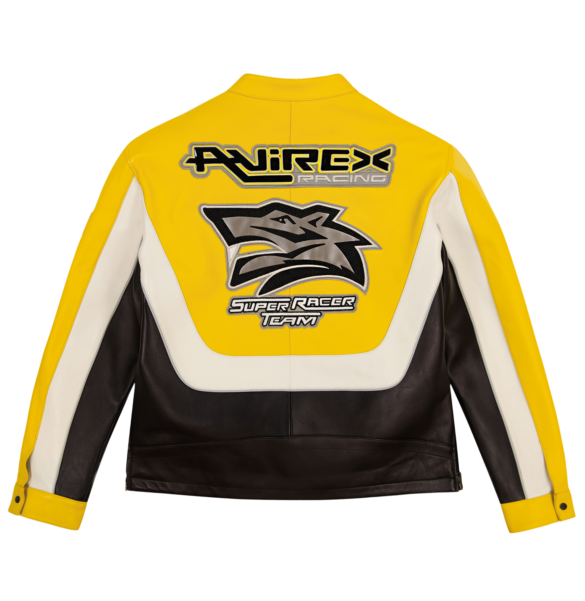 Lone Wolf Racer Jacket | Gold