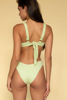 Lulu Zig Zag Stitch Bikini Bottom | Avo Floral