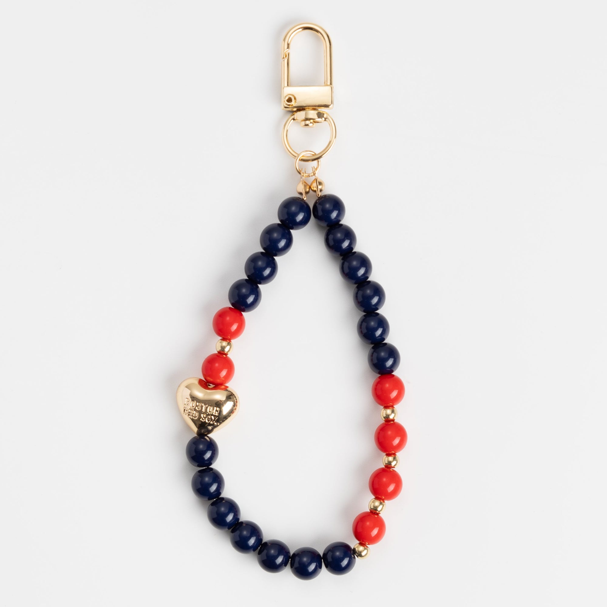 MLB Beaded Bag Charm | Boston Red Sox
