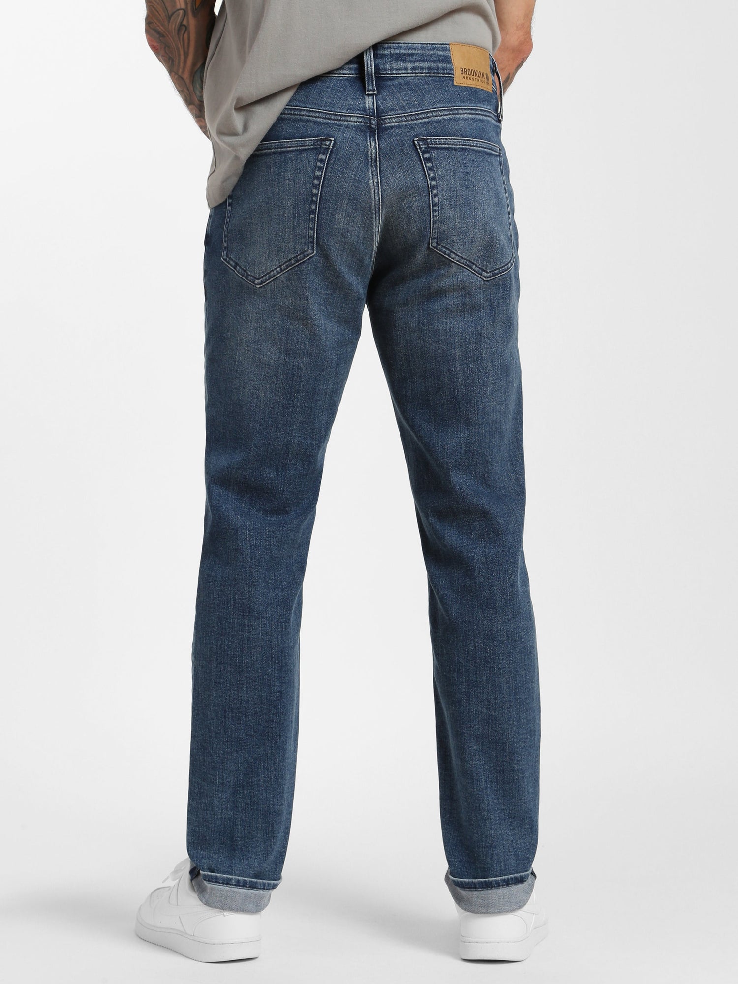 Mens | Franklin Athletic Fit Jeans | Light Foggy Denim