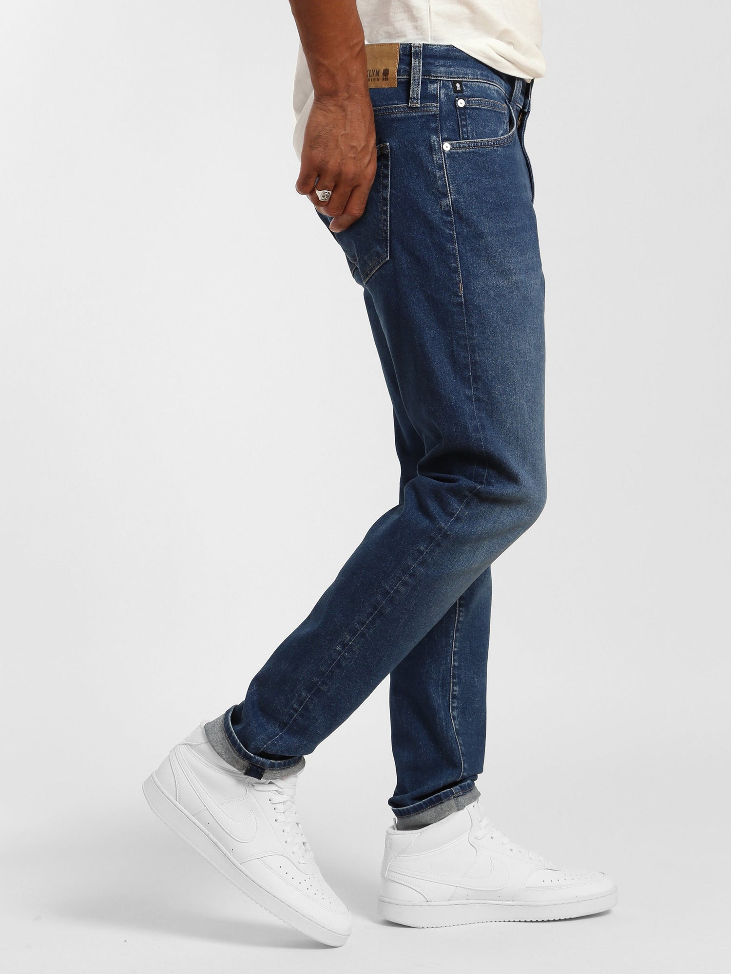 Mens | Clark Skinny Jeans | Dark Denim