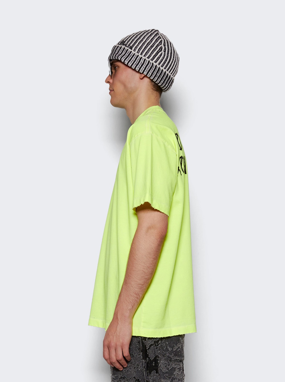 Men | 44 LABEL GROUP | Hi-vis Doping Tee | Yellow