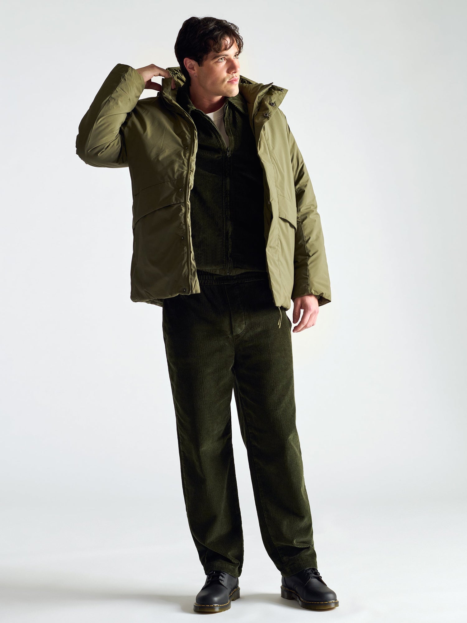 Mens | Commuter Puffer | Grape Leaf