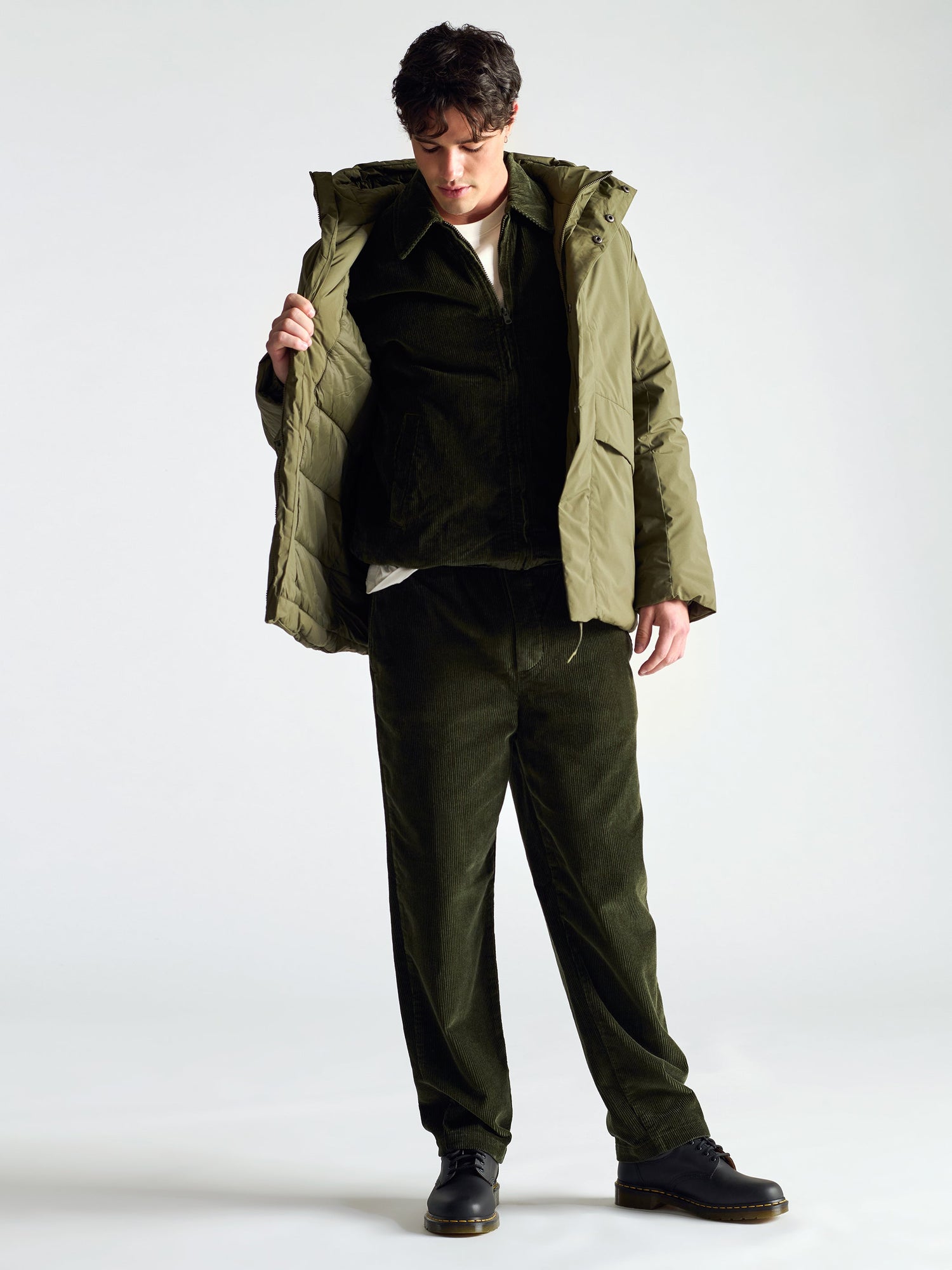 Mens | Commuter Puffer | Grape Leaf