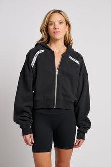 Women | Soul By SoulCycle | Marissa Zip Hoodie | Black