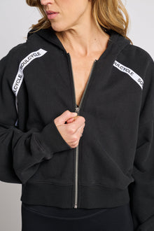 Women | Soul By SoulCycle | Marissa Zip Hoodie | Black