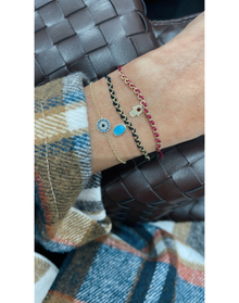 Hamsa Bracelet | Burgundy