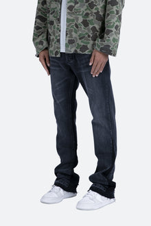 B119 Flare Denim | Black