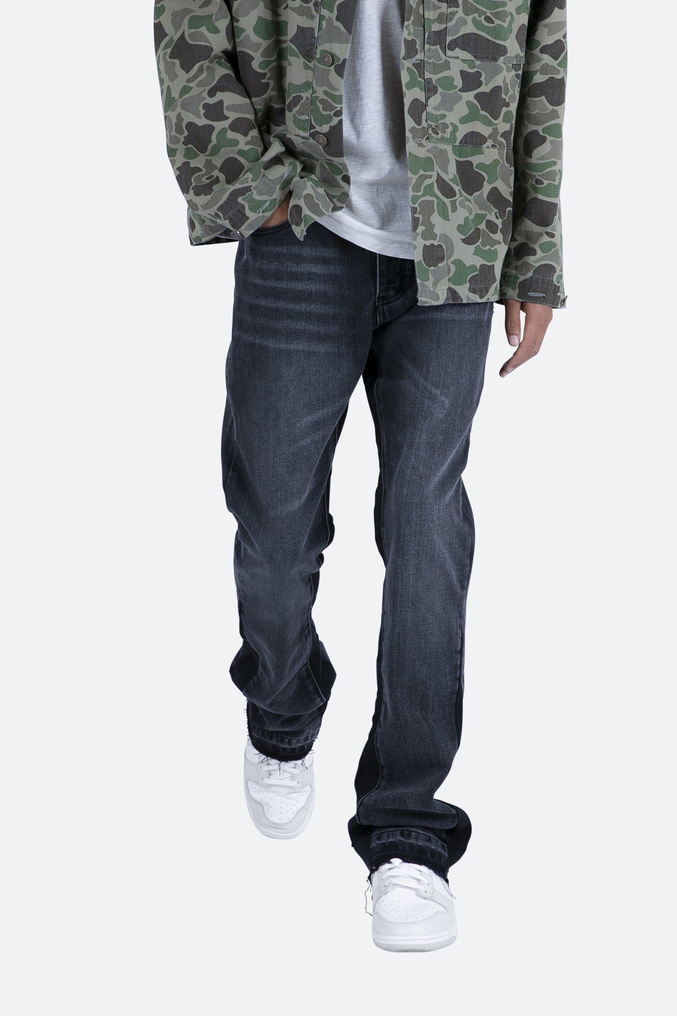 B119 Flare Denim | Black